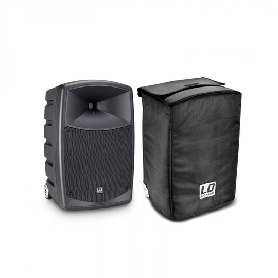LD Systems Roadbuddy 10 Portable PA Speaker with Microphone and Cover