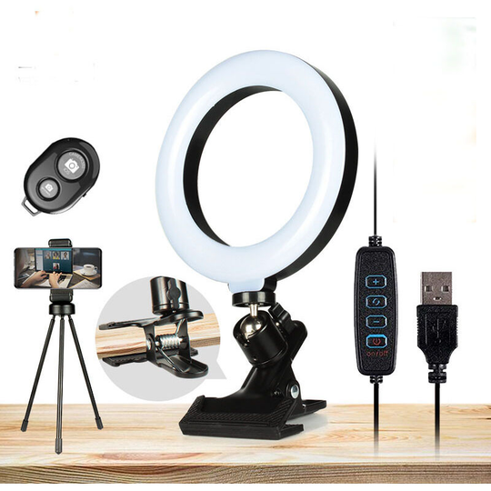Muff - Video Conference Lighting Kit, Ring Light For Remote Working