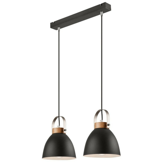 Danielle Steel Dome Pendant Ceiling Lights Graphite, 2x E27