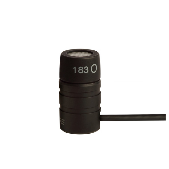 Shure WL183 Omnidirectional Lavalier Microphone