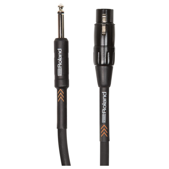 Roland High Impedance Microphone Cable 20ft/6m