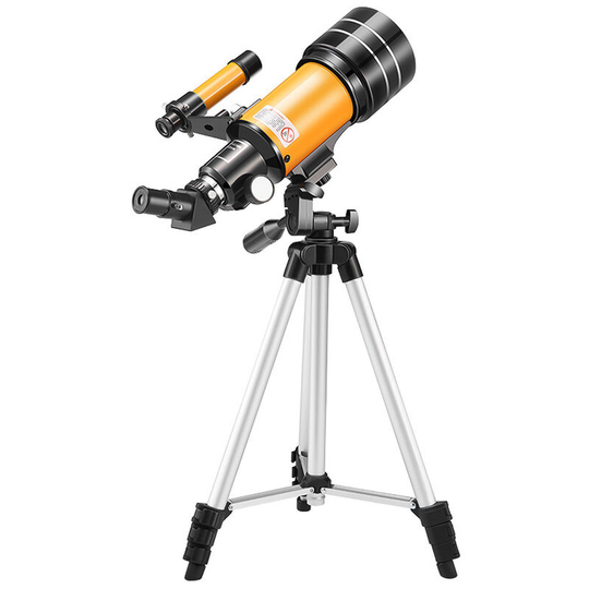 Asupermall - 15X-150X 70mm Large Aperture Astronomic Refracting Monocular Telescope with Tripod Eyepiece Dust Cover Teleconverter Finder for Star