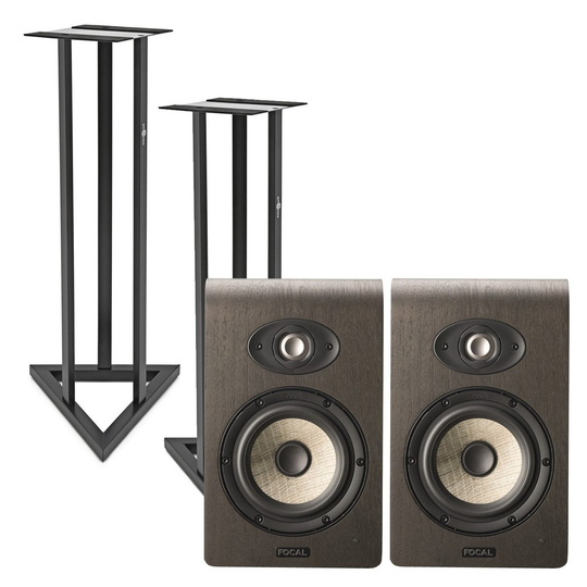 Focal Shape 65 Studio Monitors (Pair) With Stands