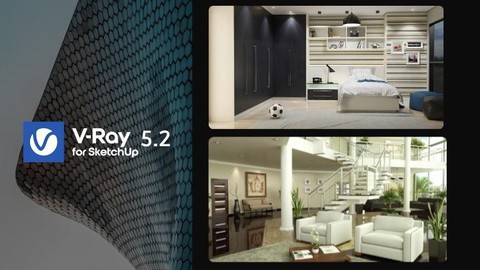 Curso completo Vray 5.2 Sketchup do zero ao avanado