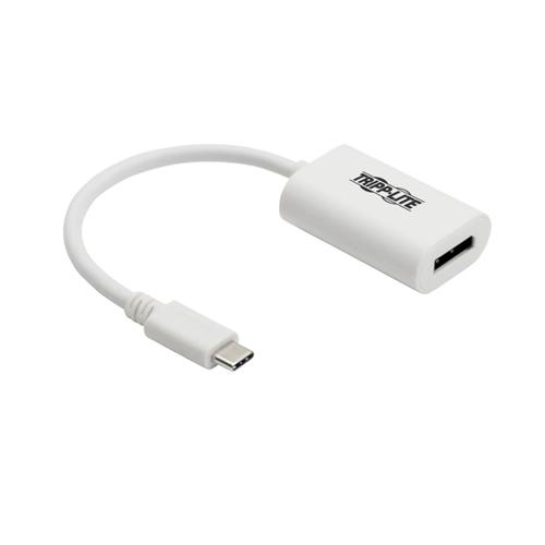 Tripp Lite U444-06N-DP4K6W USB-C to Displayport 4K 60Hz Adapter White