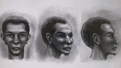 How to Draw Head and Face of a Person in the Procreate 2019