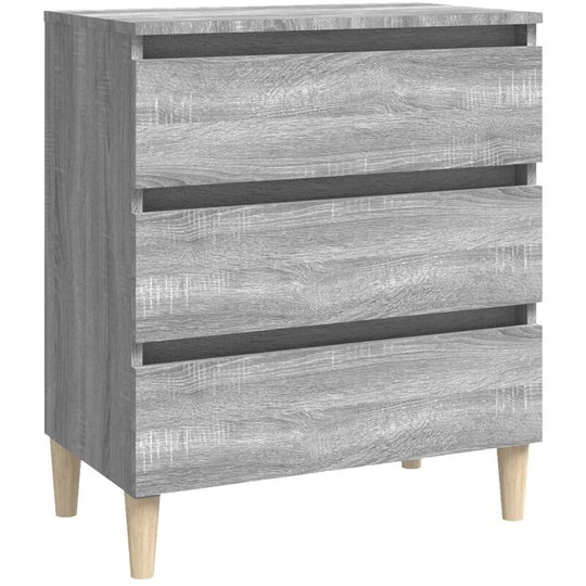 Sideboard Grey Sonoma 60x35x69 cm Engineered Wood Vidaxl Grey