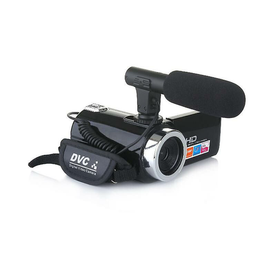 Hd camcorder home video camera with 18x digital zoom 24mp pixels night vision outdoor sport vlog portable digital dv camera Camera microphone