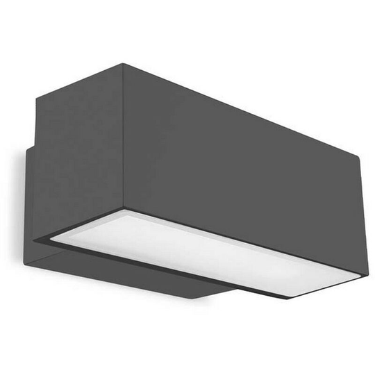 Leds-c4 Lighting - leds C4 Afrodita led 300mm One Emission Outdoor led Down Light Urban Grey, Partly-Sandblasted IP66 22.1W 3000K Dimmable