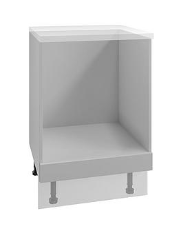 Manor Interiors Genoa Light Grey Base Oven Housing Unit 600Mm