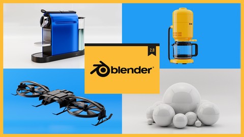 3D Curso Blender 2.8 Renderizao de Produto + Projetos