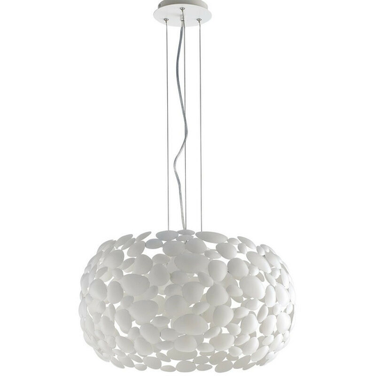 Fan Europe Lighting - Fan Europe dioniso 3 Light Pendant Ceiling Light White 48x25cm
