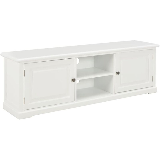Tv Cabinet White 120x30x40 cm Wood Vidaxl White
