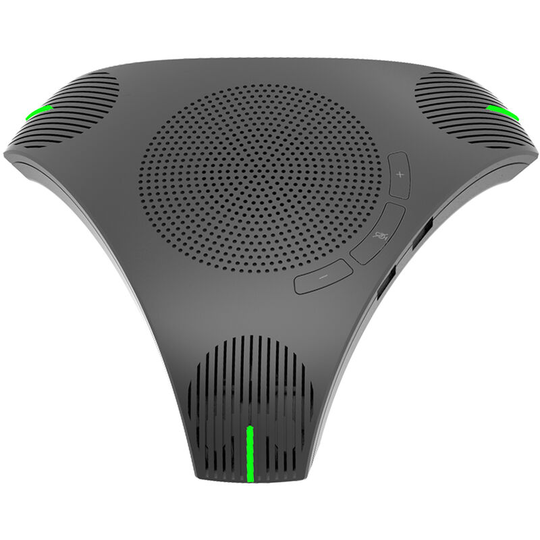 Portable usb Speakerphone for Conferencing,Desktop Computer Conference Omnidirectional Condenser Microphone Mic Speaker