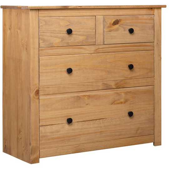 Sideboard 80x40x83 cm Pinewood Panama Range VD23744 - Hommoo
