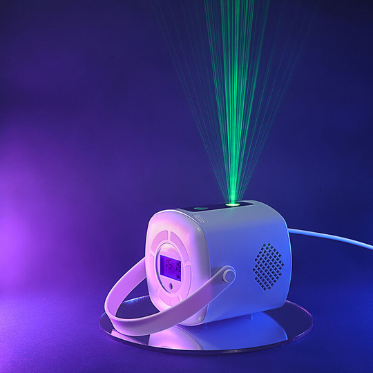 1PCS Star Sky Projector, Kids Night Light with Alarm Clock, Projector Alarm Clock Lamp, Music Player,3 Kinds of White Noise, Sleep Aid,