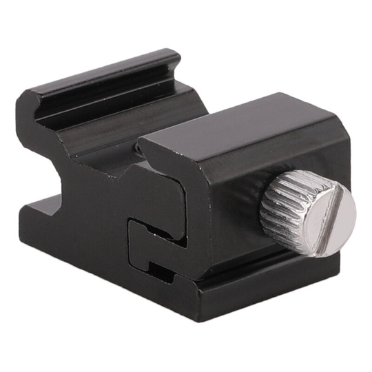 Metal flash boot, with 1/4 '-20 tripod screw, for camera flash base with tripod 1-