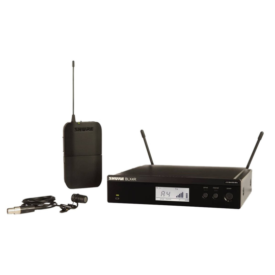 Shure BLX14RE/W85-S8 Rack Mount Wireless Lavalier System with WL185