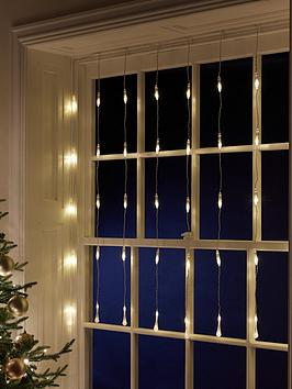 Snowing Christmas Curtain Light