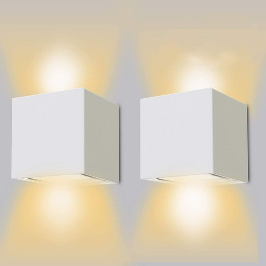 Outdoor led Wall Light 12W Indoor Wall Lamp 3000K Warm White Waterproof Design IP65 Outdoor Sconce for Living Room Bedroom