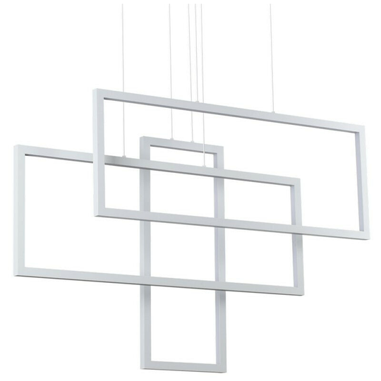Ideal Lux led Decorative Integrated Pendant Light White, 93000K