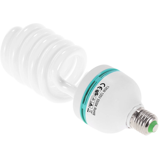 E27 110V 5500K 135W Photo Studio Bulb Video Light Photography Daylight Lamp,White,110V - White,110V