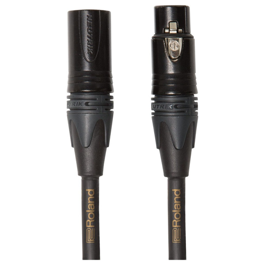 Roland Gold Series Microphone Cable 3ft/1m