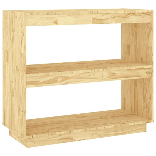 Book Cabinet 80x35x71 cm Solid Pinewood Vidaxl Brown