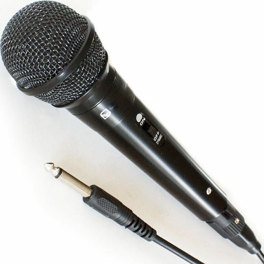 Handheld Dynamic Microphone Wired dj pa Stage Karaoke & ¼' Cable for Singing