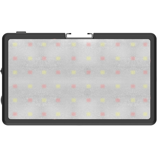 Colbor - PL8R Pocket rgb Video Light 2700K-6500K Photography led Fill Light Panel Dimmable 37 Scene Lighting Effects Built-in Battery with Cold Shoe