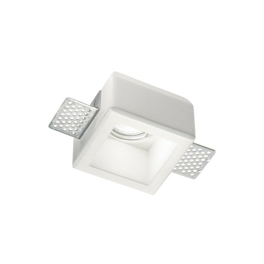 Ideal Lux Lighting - Ideal Lux samba - Indoor Plaster In Recessed Ceiling Lamp 1 Light White, GU10