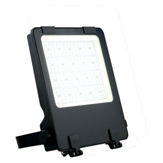 Fan Europe zeus Outdoor led Flood Light Black, IP66 16000lm 5000K 28.9x46.2x7.8cm