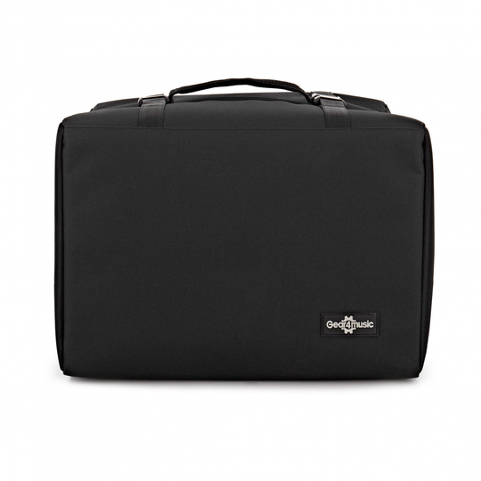 6 Microphone Bag with Accessory Pockets by Gear4music