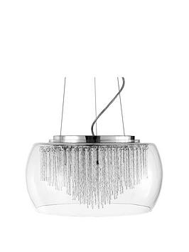 Glass Cloche Ceiling Light