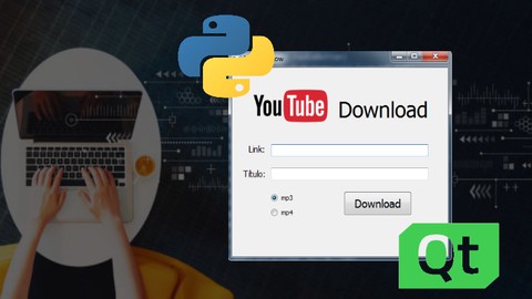 Python e QT Creator em sistemas com interface GUI