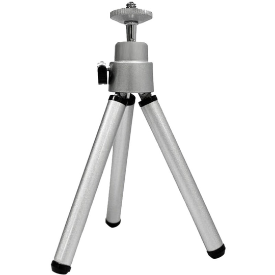 Mini Flexible Projector Tripod Stand Bracket Mini Projector Aluminum Alloy Holder Stand Projetor Tripod Silver,Silver - Silver