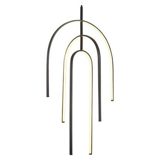 Larissa Lighting - Larissa Ergates Ceiling Pendant Light led 80W 3000K Black