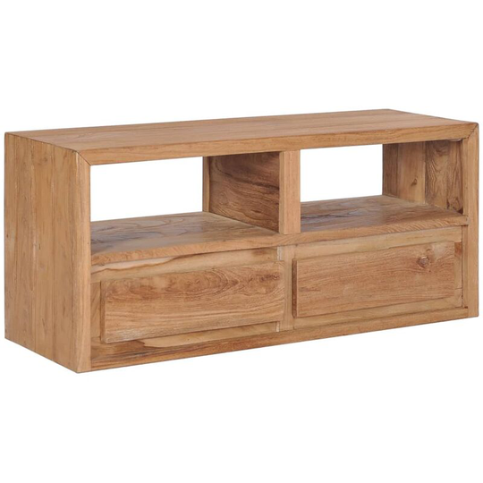 Devenirriche - tv Cabinet 90x30x40 cm Solid Teak Wood - Brown