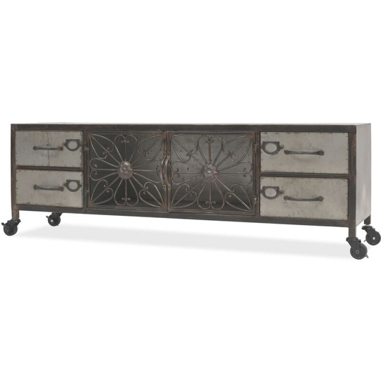 Vidaxl - tv Cabinet 120x30x40 cm Silver Silver