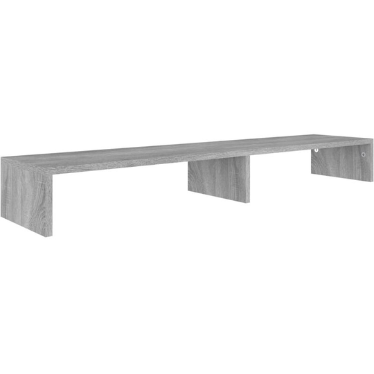 Monitor Stand Grey Sonoma 110x23.5x12 cm Engineered Wood Vidaxl Grey