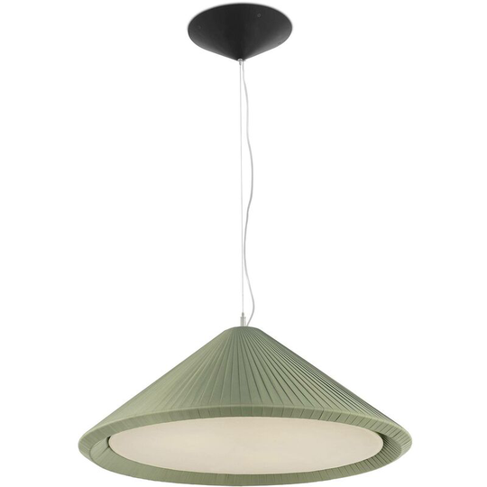 Faro Hue-In - 3 Light Small Dome Ceiling Pendant Olive green, E27