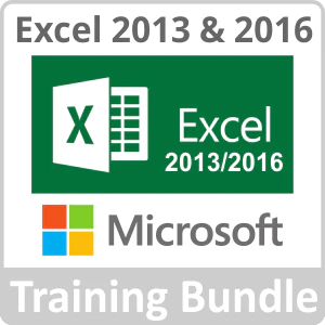 Microsoft Excel 2013 and 2016 Training Bundle