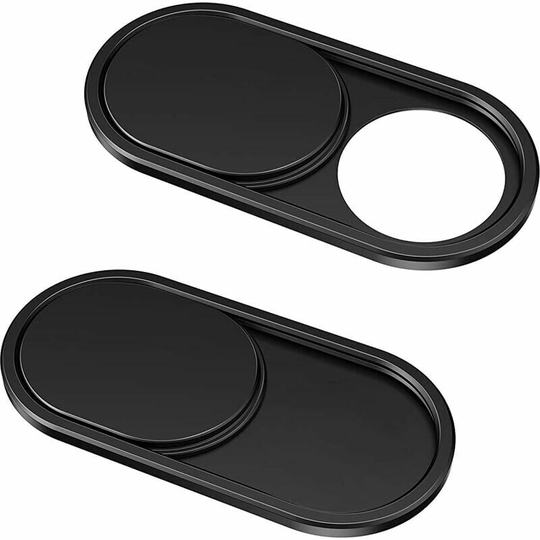 Briday - Slide Webcam Cover, 0.6mm Thin Metal Web Camera Cover for MacBook Pro, MacBook Air, iPad Pro, Laptop, Mac, pc, iPhone, asus, hp, 2-Packs