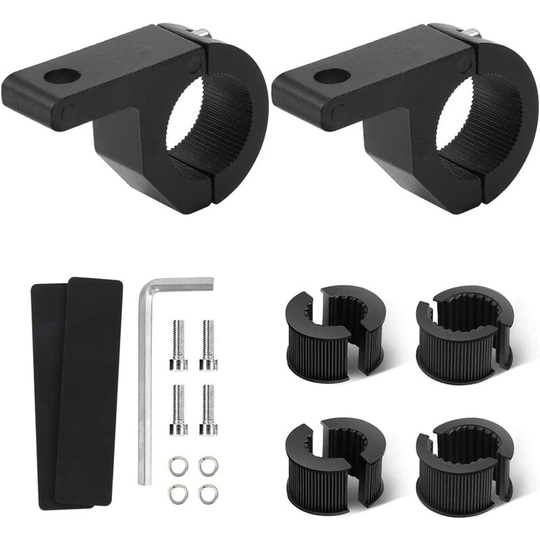 Aougo - Work Light Mounting Bracket 19-32mm Universal work light tube clamp mounting bracket mounting fog bulb