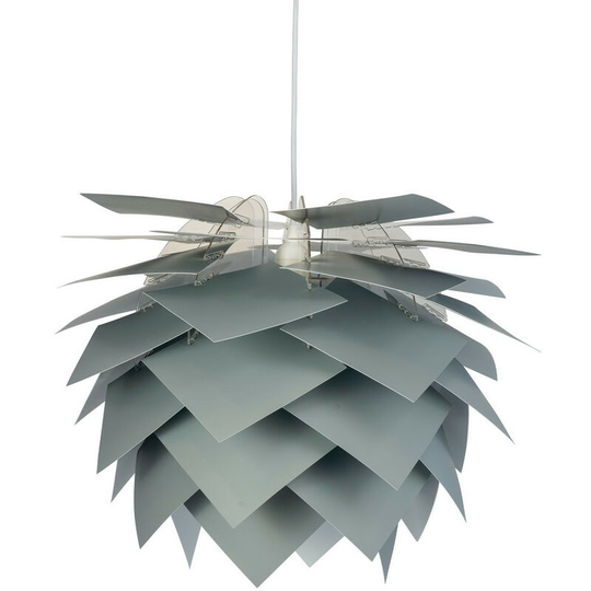 Dyberg Larsen Lighting - Dyberg Larsen Illumin Grey Pendant Ceiling Light 45cm
