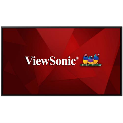 Viewsonic CDE5520 Signage Display Digital signage flat panel 139.7 cm (55") IPS 400 cd/m 4K Ultra HD Black Built-in processor Android 8.0