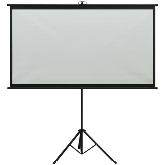 Projection Screen with Tripod 90" 4:3 vidaXL - White