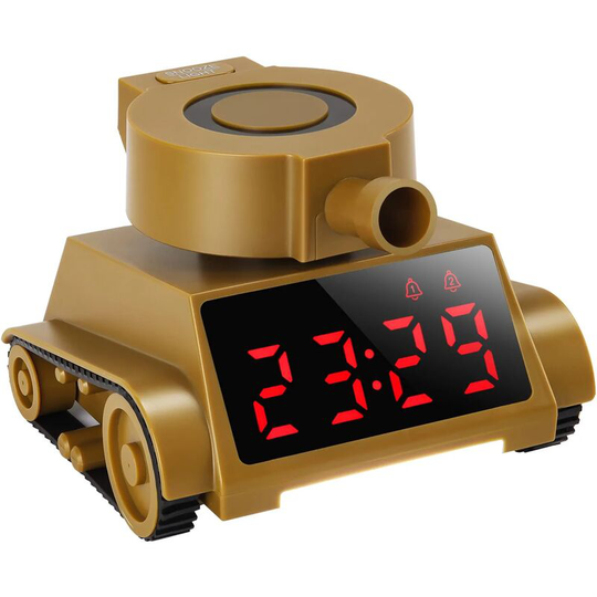 Children's Day Night Tank Alarm Clock with Night Lights for Boy Child