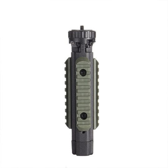 Swante Mini Tacticals Tripod Outdoor Camping Light Holder Bracket Selfie Live Tripod Height Adjustable,Green - Green