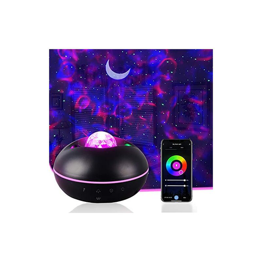 Night Light Star Lights Projector for Bedroom Starry Projector Light for Kids Moon Lamp for Room Decor WiFi Remote Control Alexa Lights